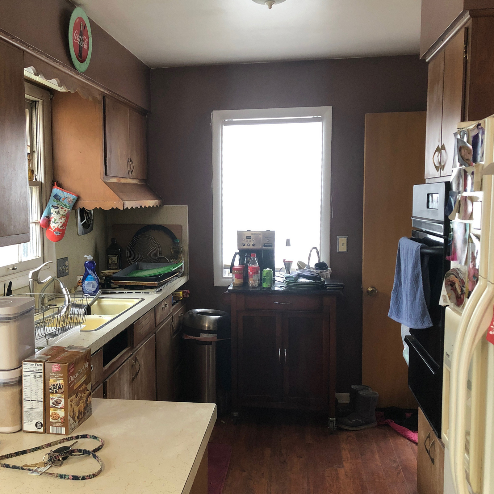 Entry 87 - It's time for a makeover of each major component this kitchen space